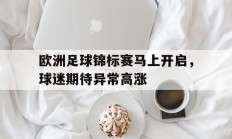 欧洲足球锦标赛马上开启，球迷期待异常高涨的简单介绍