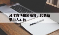 足球赛场精彩绝伦，比赛结果扣人心弦的简单介绍