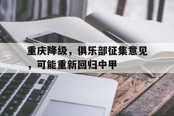 重庆降级，俱乐部征集意见，可能重新回归中甲的简单介绍